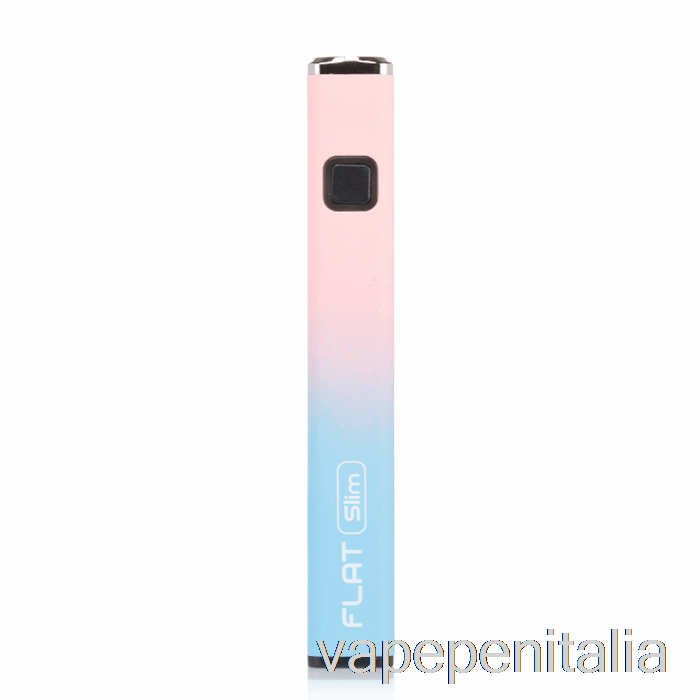 Vape In Italia Batteria Yocan Flat Slim 350mah Blu Rosa